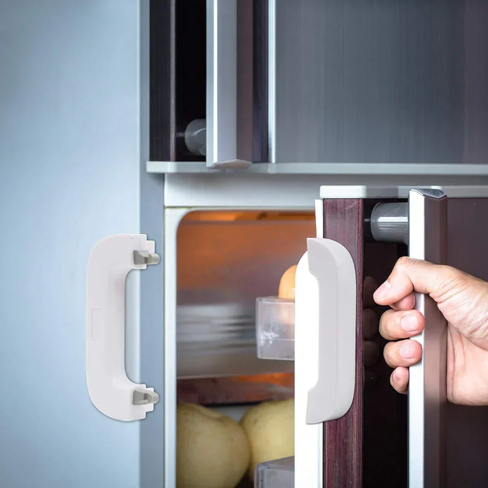 RefrigeratorChildSafetyLockAnti-PinchHandCabinetDoorLockMulti-Function_1